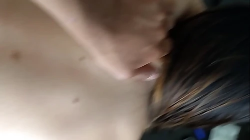 Chinese girlfriend getting fucked from the back